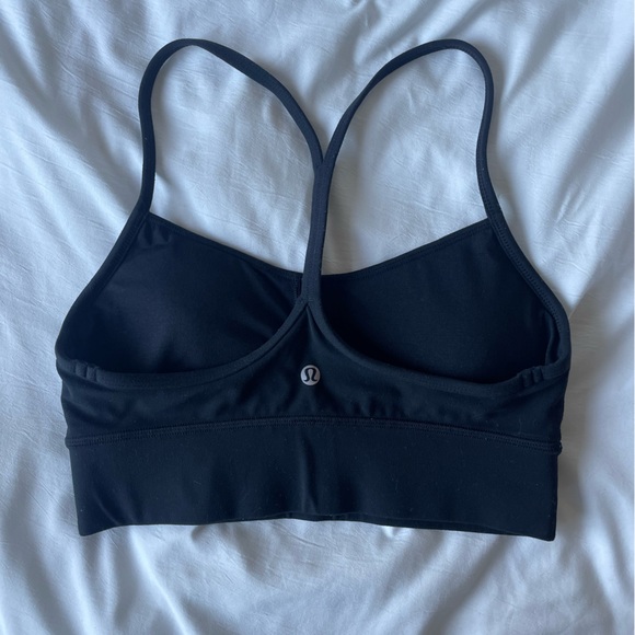 Lululemon Black Flow Y Longline Bra - Picture 5 of 5